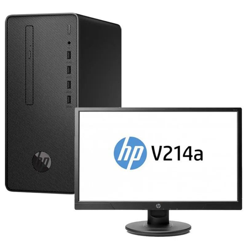 Ordinateur format microtour HP Desktop Pro 300 G6 + Ecran PC HP (294U5EA)