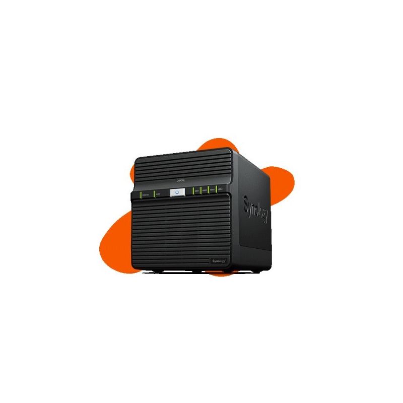 Serveur NAS Synology 4 baies (DS420J)