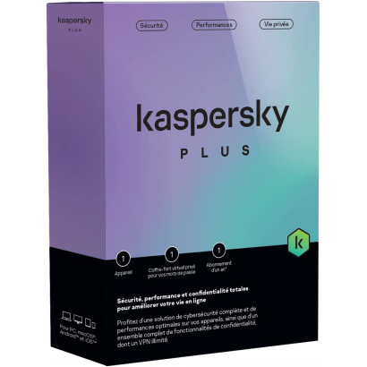 Kaspersky Plus - 1 Poste /...
