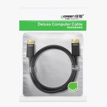 Câble Ugreen Câble DisplayPort 1.2 4K 2 m Male to Male noir (10211)