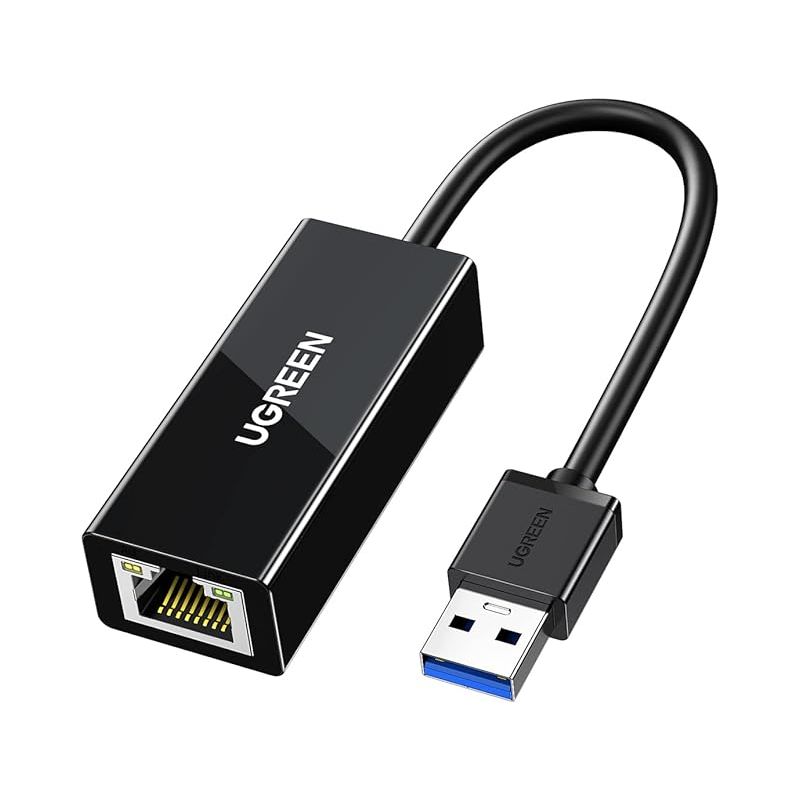 UGREEN Adaptateur réseau USB 3.0 vers RJ45 Noir (20256)