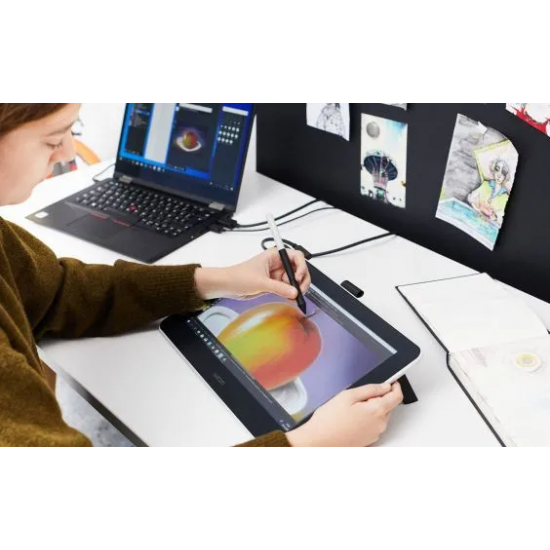 Écran interactif à stylet Wacom One 13 DTC133 écran 13,3" au Maroc