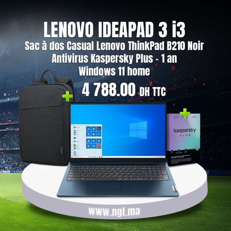PROMO CAN 2023 : PC Portable Lenovo IdeaPad 3