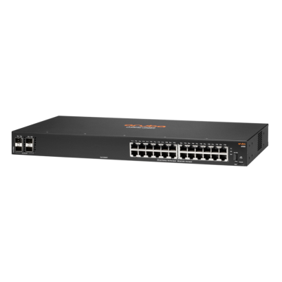 Switch HP Aruba 6100 24G Classe 4 PoE 4SFP+ 370 W (JL678A)