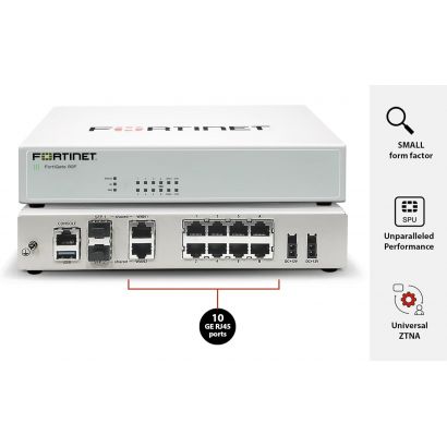 Pare-Feu Fortinet FortiGate-80F Unified Threat Protection (UTP) pendant 12 mois (FG-80F-BDL-950-12)