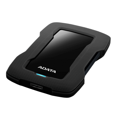 Disque dur portable ADATA HD330 USB 3.1 Anti-Choc SLIM BLACK (AHD330-1TU31-CBK)