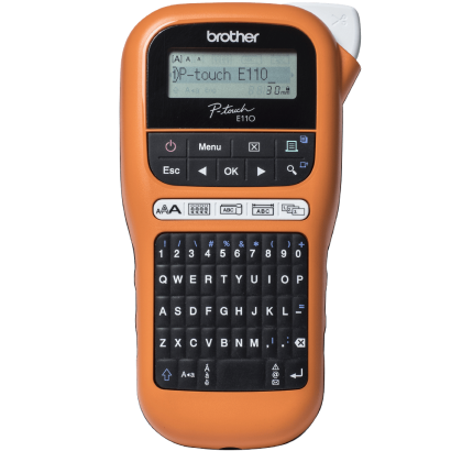 Etiqueteuse professionnelle portable Brother PT-E110VP - AZERTY