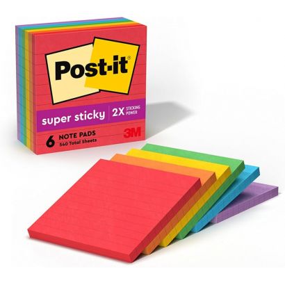 Post-it® Super Sticky Notes...