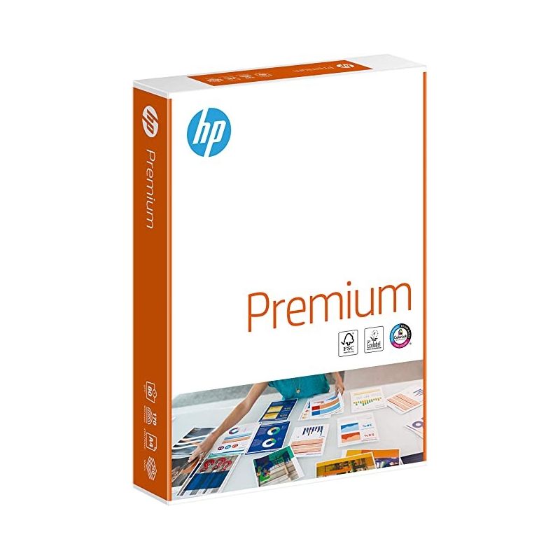 Papier HP Premium, 80 g/m2, A4, 500 feuilles - Blanc au Maroc FORMAT A4  GRAMMAGE 80 g/m²