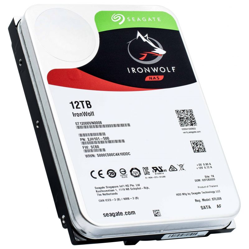 Seagate - disque dur interne - nas ironwolf pro - 4to - 7 200 tr